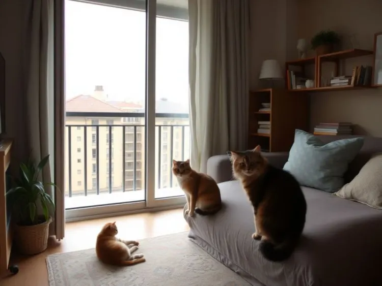 Combien de chats pour vivre idéalement dans un appartement ?