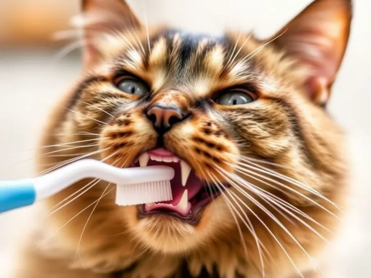 Comment brosser les dents de son chat