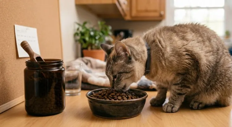Meilleures croquettes pour chat senior : protéines, phosphore et reins
