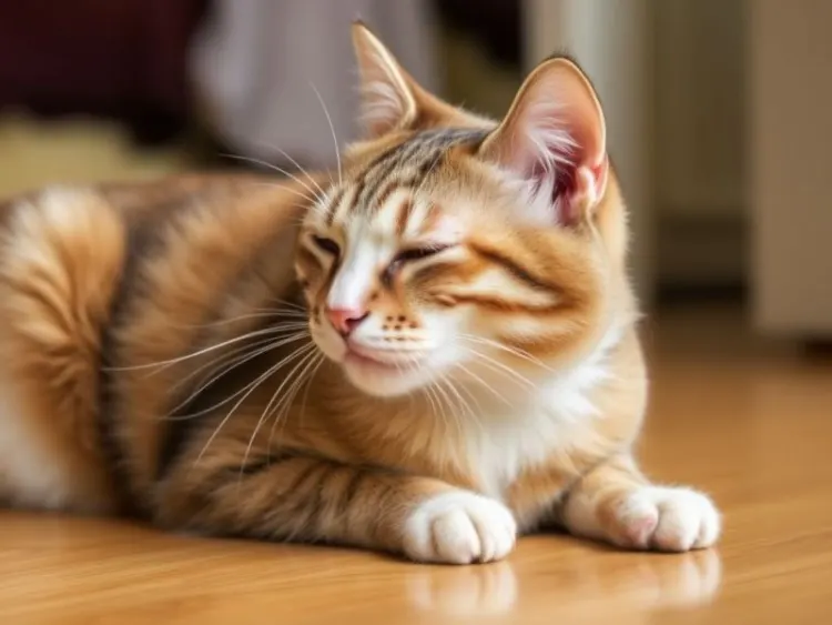 Mon chat tousse : les causes possibles