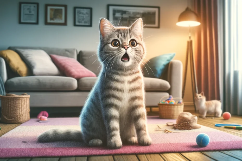 Mon chat a le hoquet : que faire ?