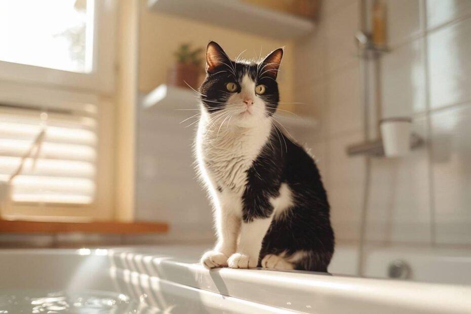 Pourquoi mon chat fait caca dans la baignoire et comment y remédier ?