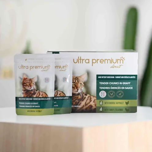 pâtées pour chat sans céréales Ultra Premium Direct
