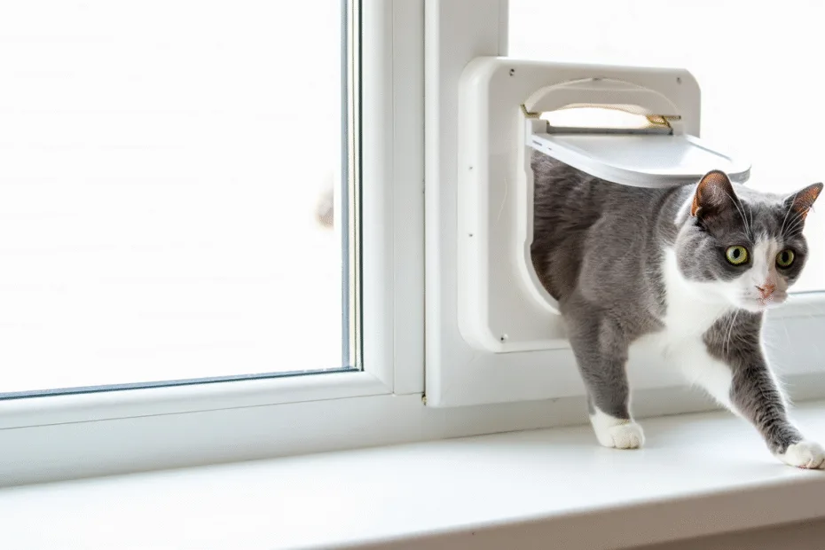 Windocat : la chatière sans trou