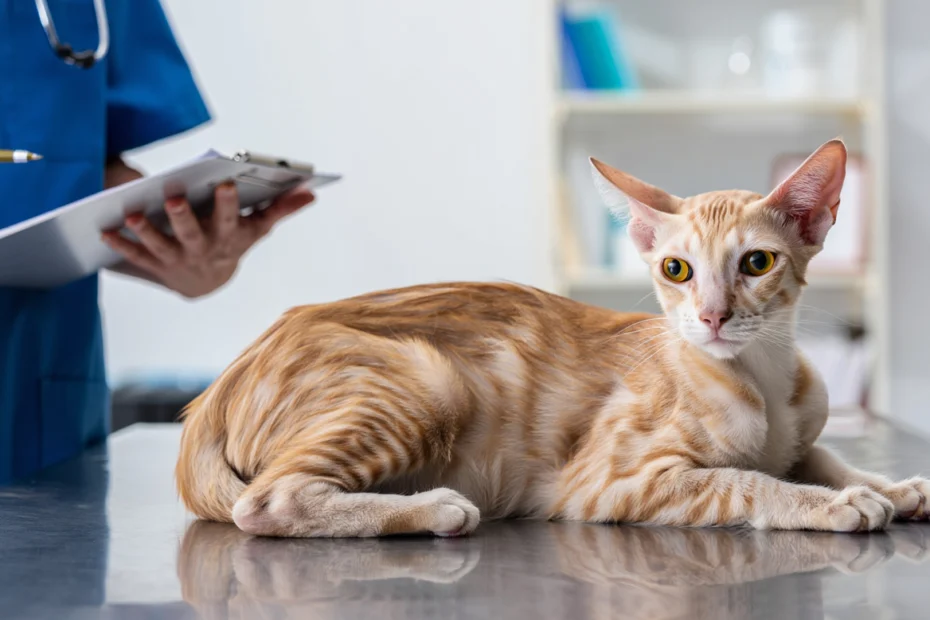 Chat qui grossis et perd ses poils rapidement
