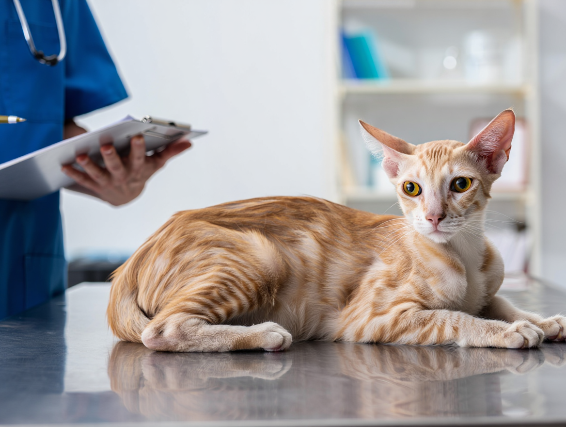 Chat qui grossis et perd ses poils rapidement