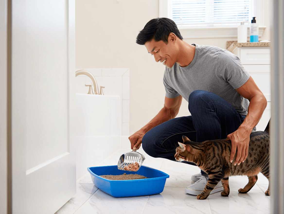 Comment bien changer la litière de ton chat ?